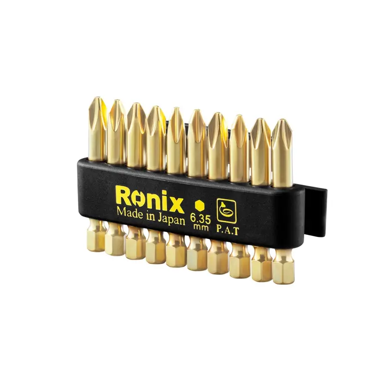 سری پیچ گوشتی یکسر چهارسو بلند PH2*50 mm مدل RH-5403